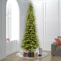 Vickerman 8.5 '40 Belmont balsam fir, akcija veštačka božićna olovka, topla bijela dura-lit® LED svjetla