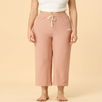 Jedinstvene povoljne ponude Ženske široke vučne vučne vune Comfy joga hlače Lounge Pajamas Hlače