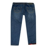 Silver Jeans Co. Dječaci Skinny Fit Traper Traperice Obložene Flisom, Veličine 4-16