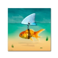 Zaštitni znak Likovna umjetnost' Zlatna riba ' platnena Umjetnost Marka Aškenazija
