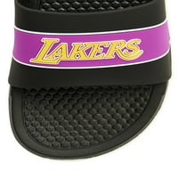 Los Angeles Lakers muške sandale sa podignutim klizačem