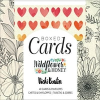 Američki zanat Karte W koverti 40 kutija-vicki boutin wildflower & med