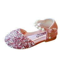 Cipele Kids Pearl Bowknot Djevojke Sandale princeze Jednokrevetna baby Bling cipele