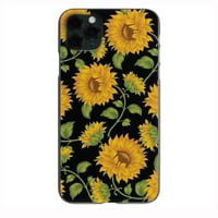 Sunflower uzorak Telefon za telefon za iPhone XS XR SE PRO MA MINI NAPOMENA S10S S PLUS ILTRA