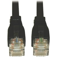 Povezani mačji šnažni kabel za patch sa 4G certificiran, - crna, 7-ft