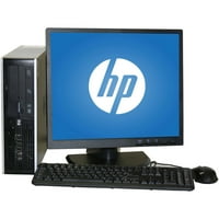 Obnovljena HP SFF Desktop sa Intel Core I5- procesorom, 8GB memorije, 19 LCD monitorom, 2TB tvrdog diska