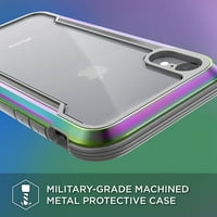 -Doria iPhone XR 6.1 Iridescentna odbrana štitnika