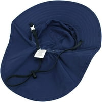 UPF50+ šešir za sunčanje za novorođenčad Unise kapa za plažu pamučni prozračni šešir za sunce UV zaštita