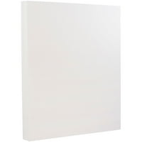 Papir i koverta Strathmore Lb., Cardstock, 8. 11, svijetlo bijela posteljina, po paketu