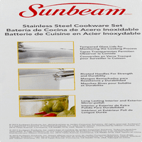 Sunbeam Ansonville 7-komadni set za kuhanje posuđa