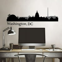 WallPops Washington, DC Gradski zidni umjetnički komplet