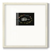 Critter & Foliage Ivpremium Framered Print