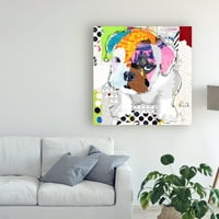 Zaštitni znak Likovna umjetnost' štene buldoga ' platna Umjetnost Michela Kecka