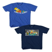 Grafička majica Simpsons Boys Bart, veličine 4-18
