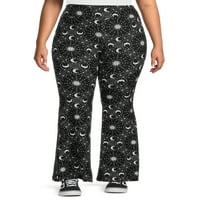 No Bounties Juniors Plus Size Flare Pantalone, 2 Pakovanja