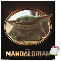 Star Wars: Mandalorian - Dječji zidni poster, 14.725 22.375