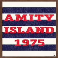 JAWS - Zidni poster Amity Islanda, 22.375 34