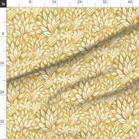 Tkanina od kašike - pustinjski vrt Ljeto trendy cvjetni zalazak sunca cvjetni otizan na organsku pamučnu