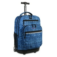 Svjetski unise Sundance 20 Rolling ruksak s laptopom rukavom za školu i putovanja, vode