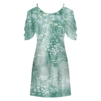 Haljine za žene Ležerne prilike sa ležerne rame Podesivi špagetni remen cvjetni fit comfy plus veličine