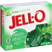 Jell-O Lime Instant Gelatin Mix, oz Bo