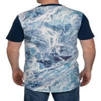 Realtree Aspect Sky Mornarska majica za pecanje kratkih rukava