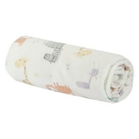 Crayon Jungle Flannel Swaddle pokrivač