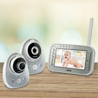 VTECH VM342-2, video monitor za bebe, širokokutni objektiv, kamere