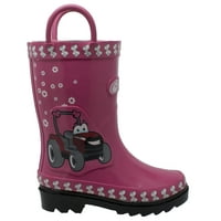 Dječja 3D Fern Farmall Guma Boot Pink