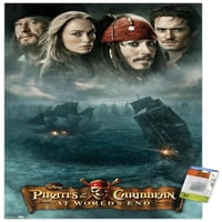 Disney Pirates of the Karipski: na kraju svijeta - DVD zidni poster za jedan list, 22.375 34