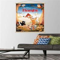 Disney Bambi - jedan zidni poster sa drvenim magnetskim okvirom, 22.375 34