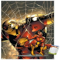 Marvel Comics - Spider Woman - Marvel Adventures Iron Man Zidni poster, 22.375 34