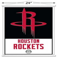Houston rakete - Logo zidni poster sa magnetnim okvirom, 22.375 34