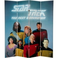 Orijentalni Namještaj Ft Visok Dvostrani Star Trek Sljedeća Generacija Platna Za Sobu