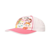 Cocomelon Toddler Djevojke dječji bejzbol šešir sa zakrivljenim obodom, ružičastom