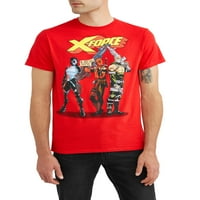 Muška marvel X-Force Trio Grupa Shot Grafički kratki čahur