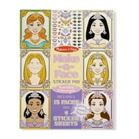 Melissa & Doug Make-A-Face princeze komplet