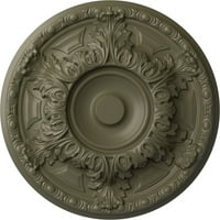 Ekena Millwork 19 od 1 2 P Granada stropni medaljon, ručno oslikani Spartan Stone