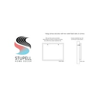 Stupell Industries Savremeni sažetak Face apstraktno slikarstvo Galerija zamotana platna Print Wall Art