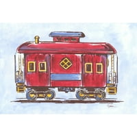 Marmont Hill crveni voz od Reesa Qualia slika Print na omotanom platnu