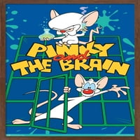 Pinky i mozak - ključni umjetnički zidni poster, 22.375 34
