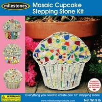 Mozaički odskočni kameni kit-cupcake