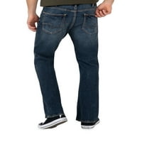 Silver Jeans Co. Muške Grayson easy Fit traperice s ravnim nogama, veličine struka 28-44