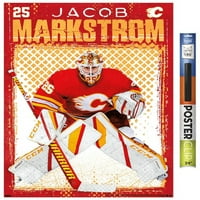 Calgary Flames - Jacob Markstrom zidni poster, 22.375 34