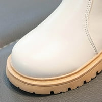 Kali_store Girl's Boot dječje čizme modne djevojke čizme gležnjače bočni patentni patentni patentni patentni