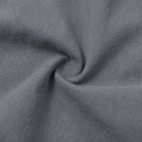 Puuawkoer kratke hlače Ležerne prilike za ženske ispise Cotton High Squiste casual džepne hlače Labave