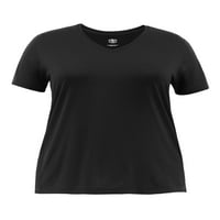 Athletic Works ženska Plus jezgra aktivna V-izrez kratka rukava T-Shirt, paket