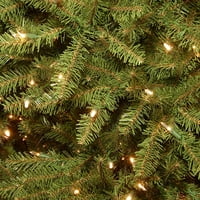 7,5 stopa Dunhill Jela Srednje prethodno svijetlo božićno drvce