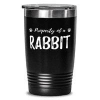 Rabbit Property 20oz Tumbler putna šolja Funny Bunny mama poklon ideja