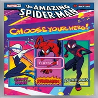 Marvel Comics - Spider-Man: Beyond Neverovatni - odaberite svoj herojski zidni poster, 14.725 22.375 Uramljeno
